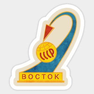 Vostok-1 Mission patch Sticker